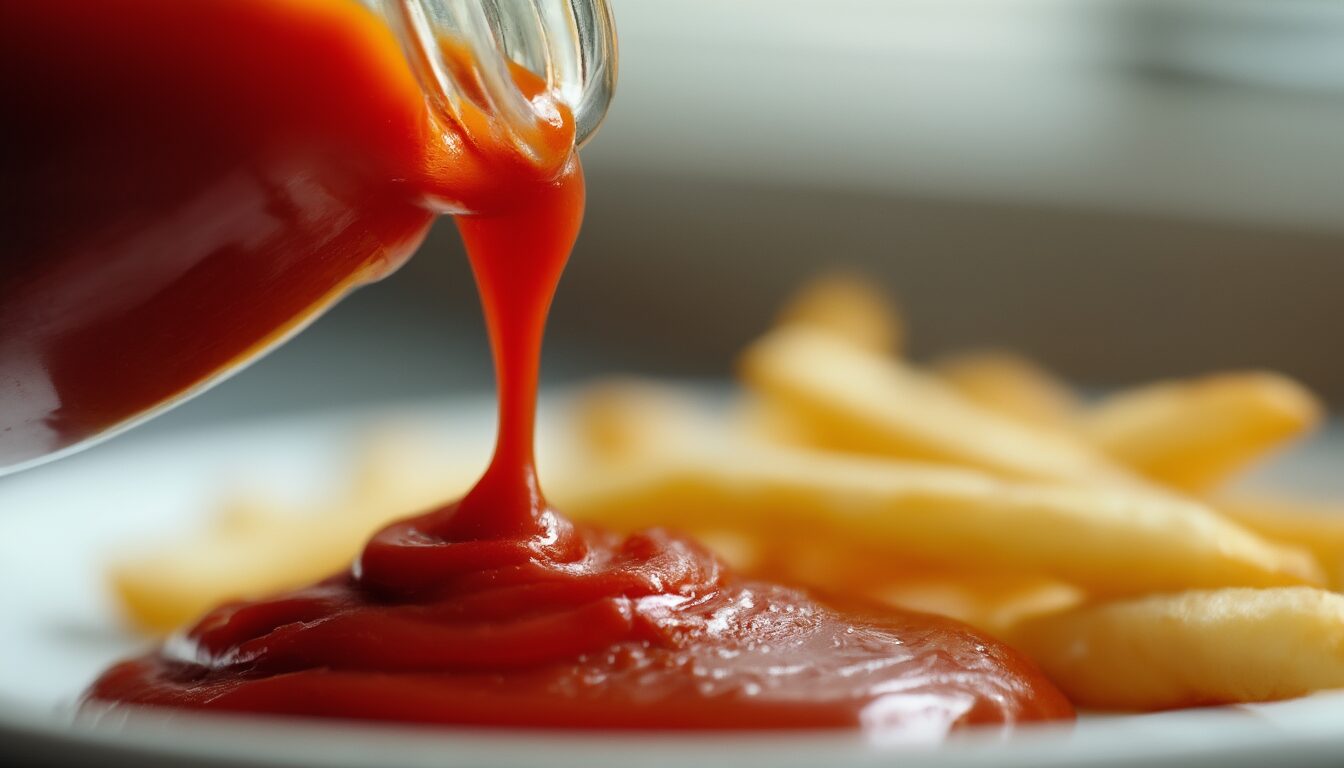 Ketchup-Rätsel: Warum er erst klebt und dann plötzlich fließt