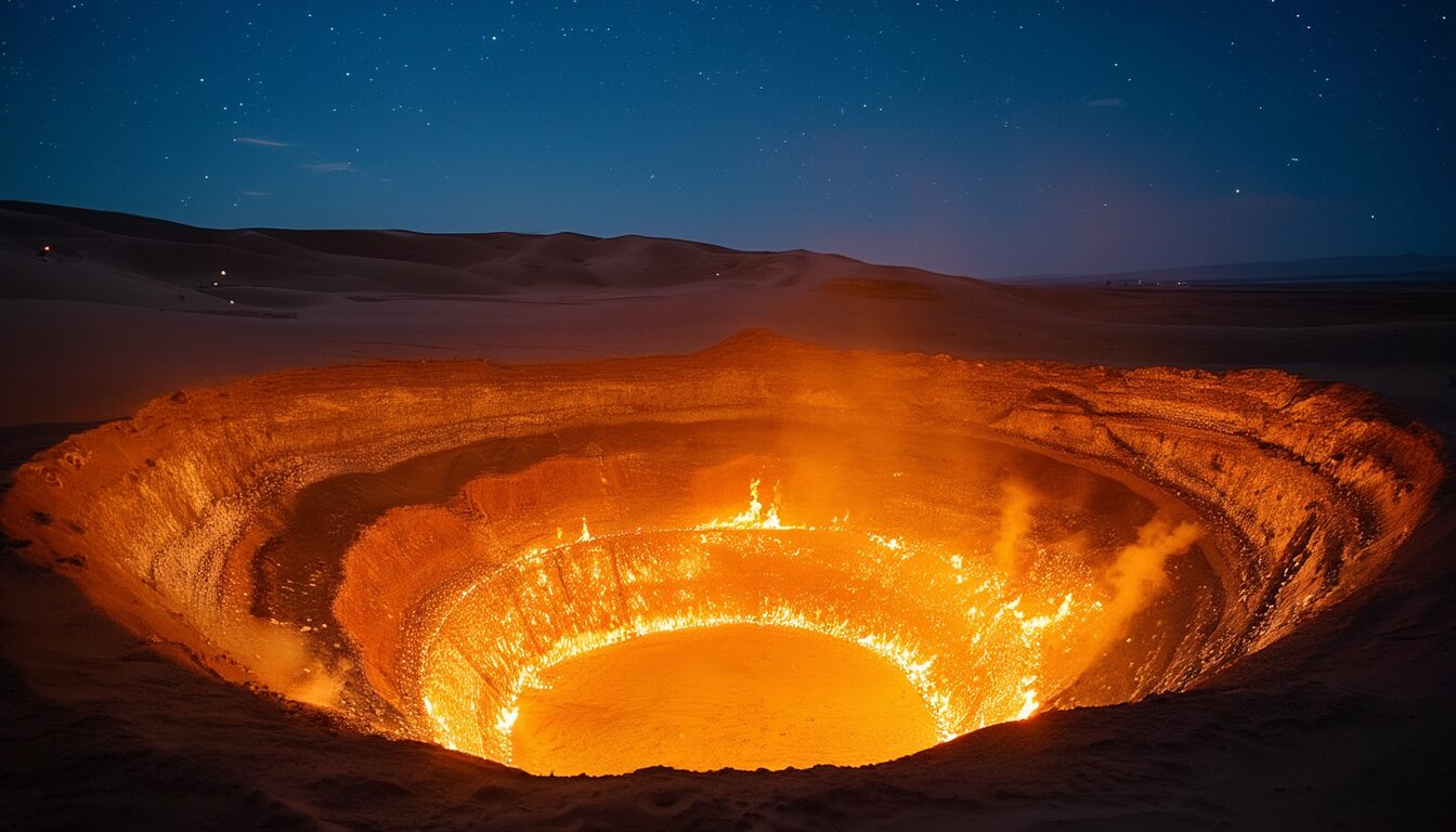 Tor zur Hölle: Warum der Darvaza-Krater seit 1971 brennt