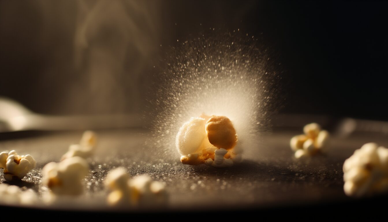 Warum ploppt Popcorn? Der Dampfdruck im Maiskorn