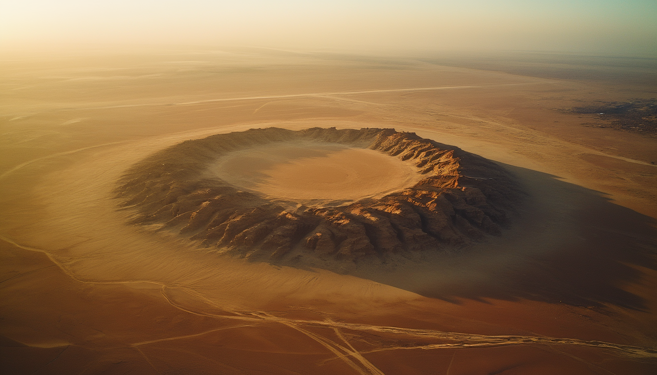 Auge der Sahara: Wie die Richat-Struktur wirklich entstand