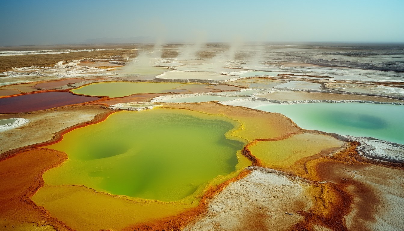Dallol: der heißeste bewohnte Ort der Erde