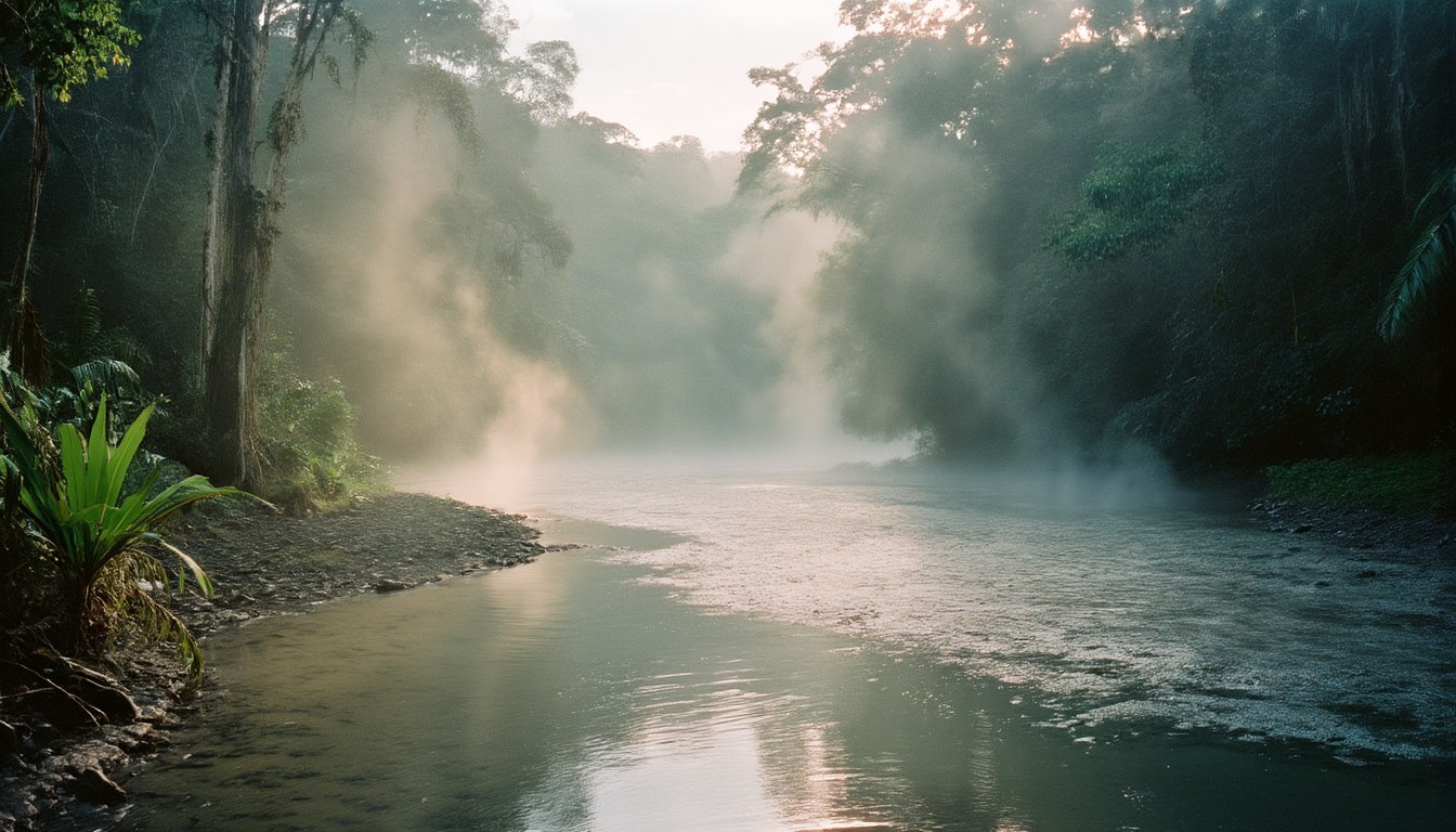 Kochender Fluss im Amazonas: der Shanay-Timpishka mit 99 °C