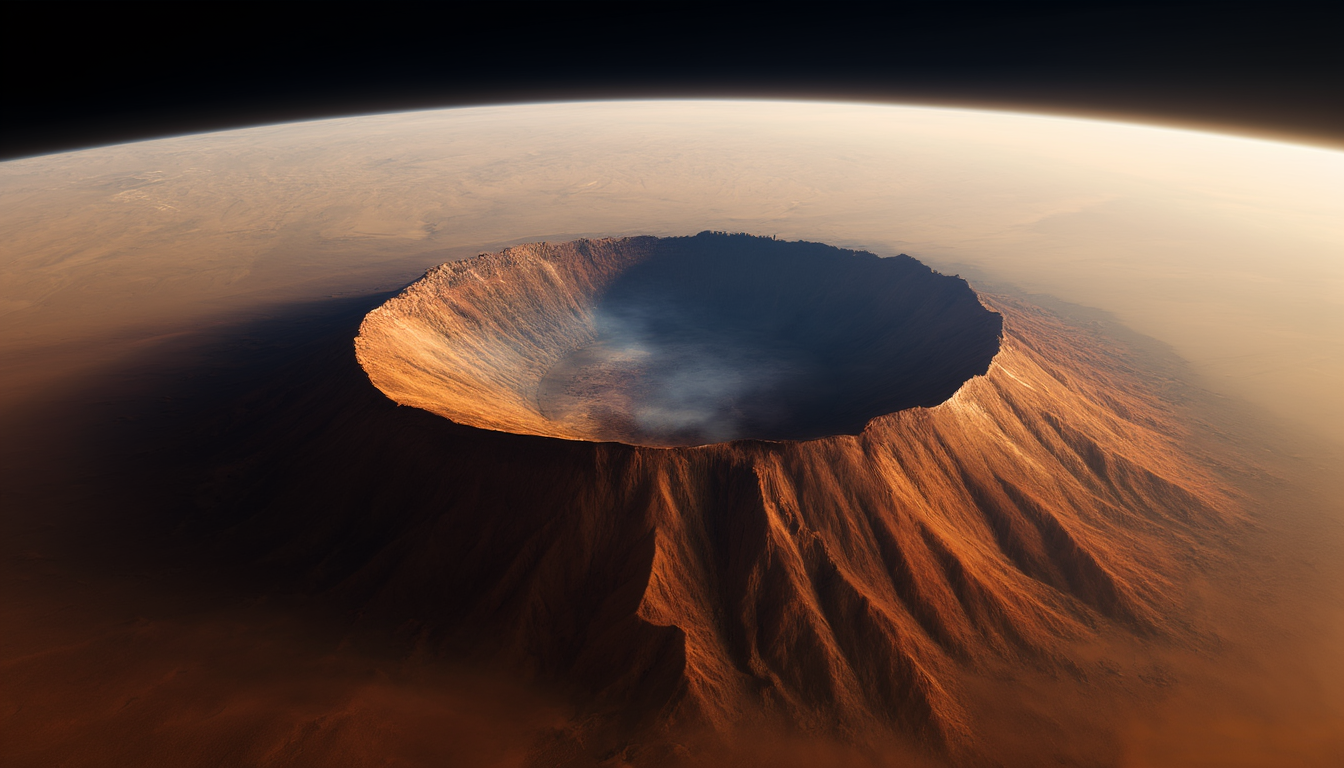 Olympus Mons: höchster Berg des Sonnensystems