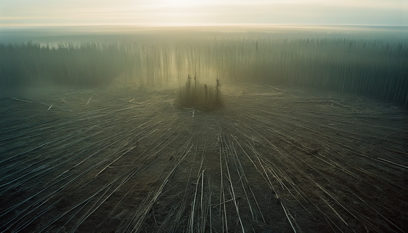 Tunguska 1908: die Explosion, die 80 Millionen Bäume fällte