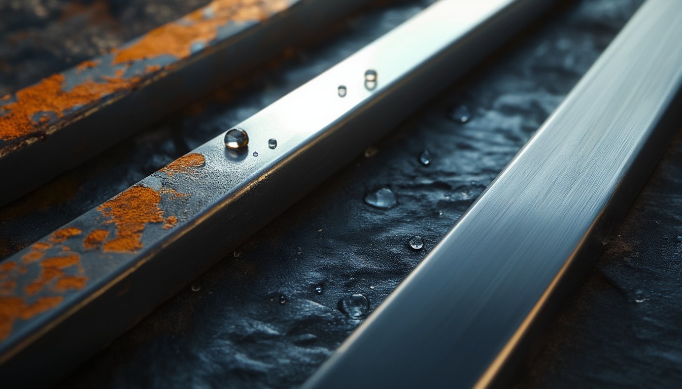 Warum Eisen rostet, Edelstahl und Aluminium aber nicht